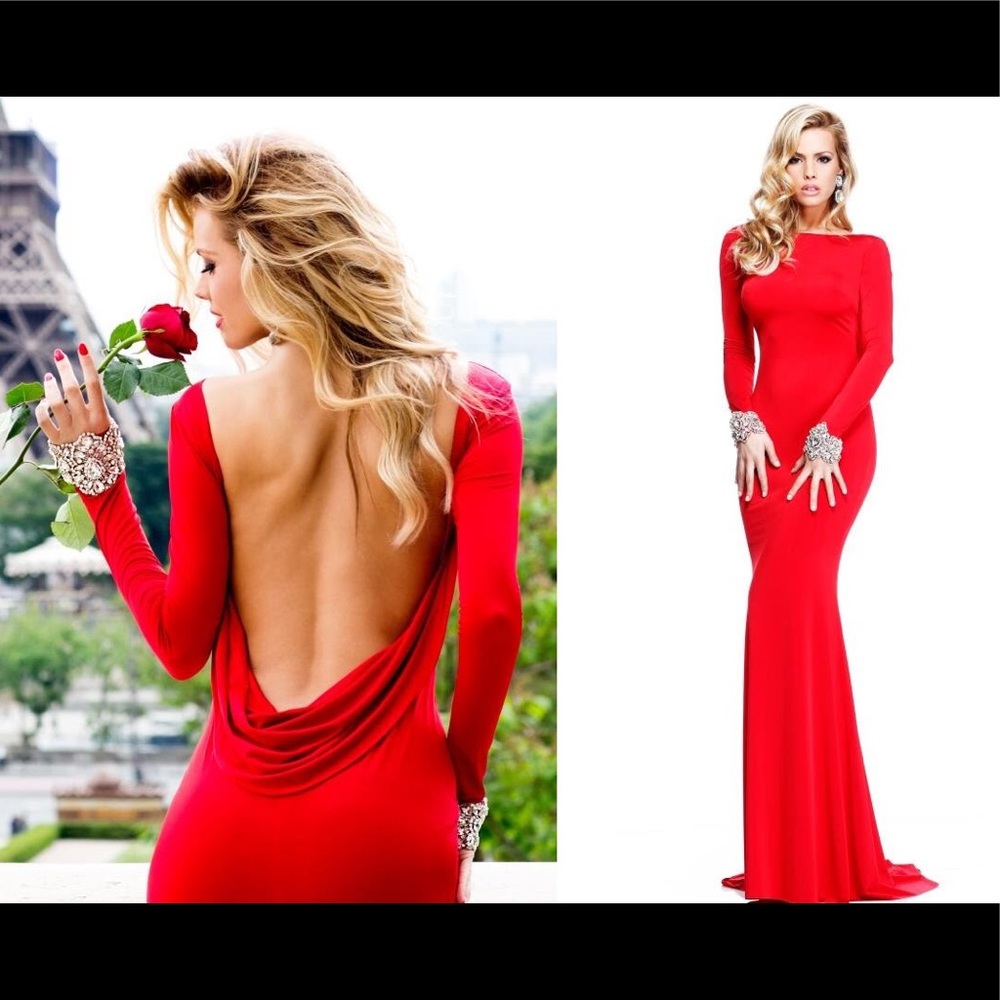 Pageant or prom dress